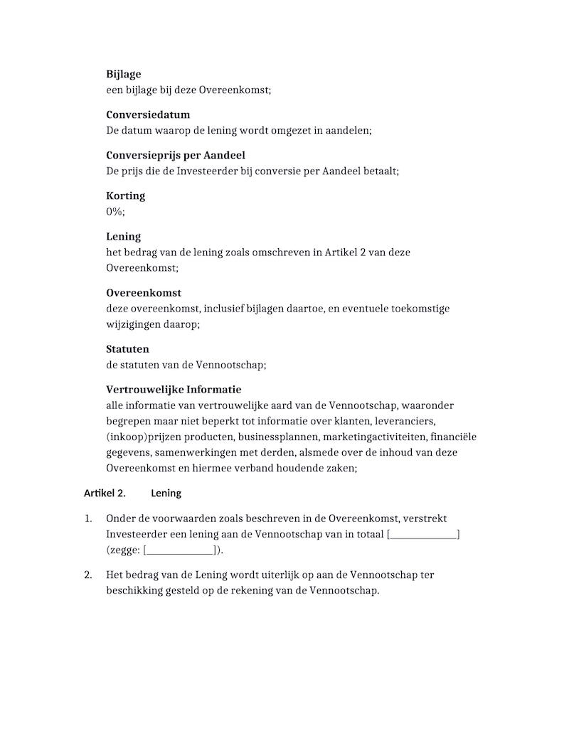 Voorbeeld van document, pagina 2